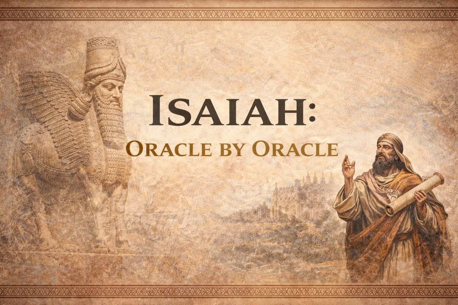 Isaiah 5:1-30 | The Song of the Vineyard | Isaiah: Oracle-by-Oracle 
